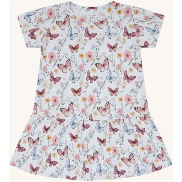 Hust & Claire Fuia Butterfly kjole bambus Water