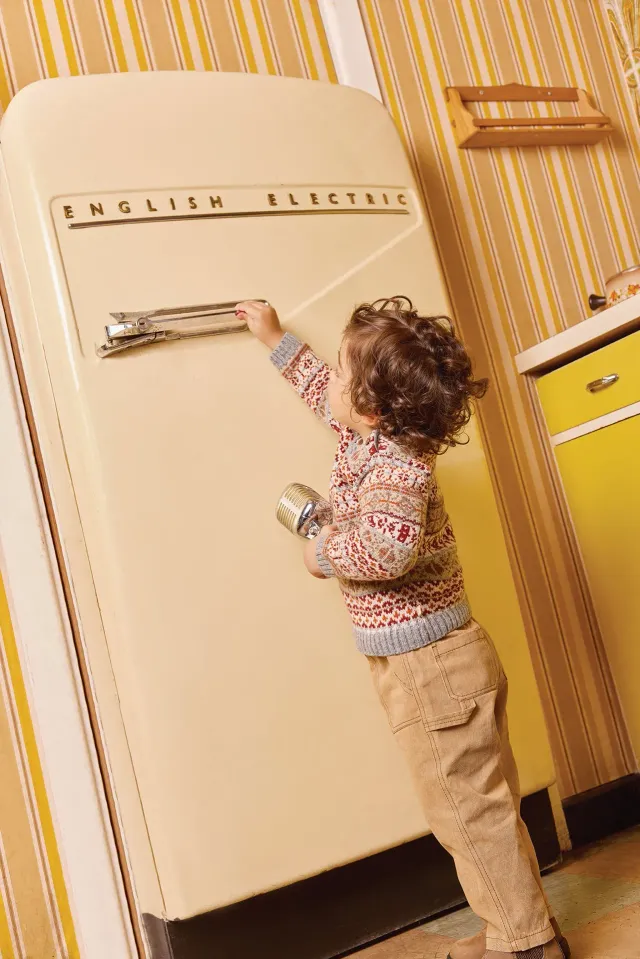 Bonton Pollen Jaune bukser bomuld gul baby