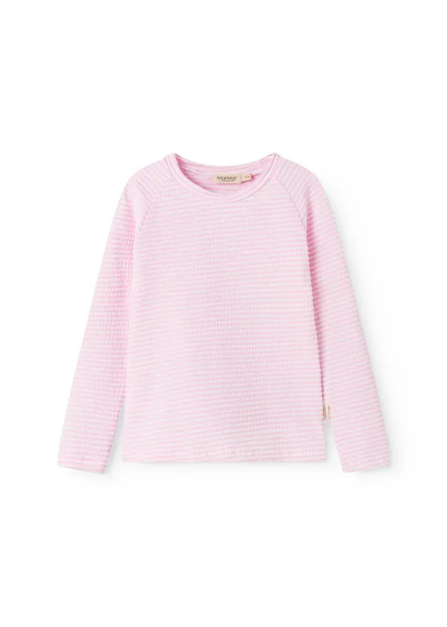 MarMar Swean Tee badetrøje Pink Stripe UPF40+