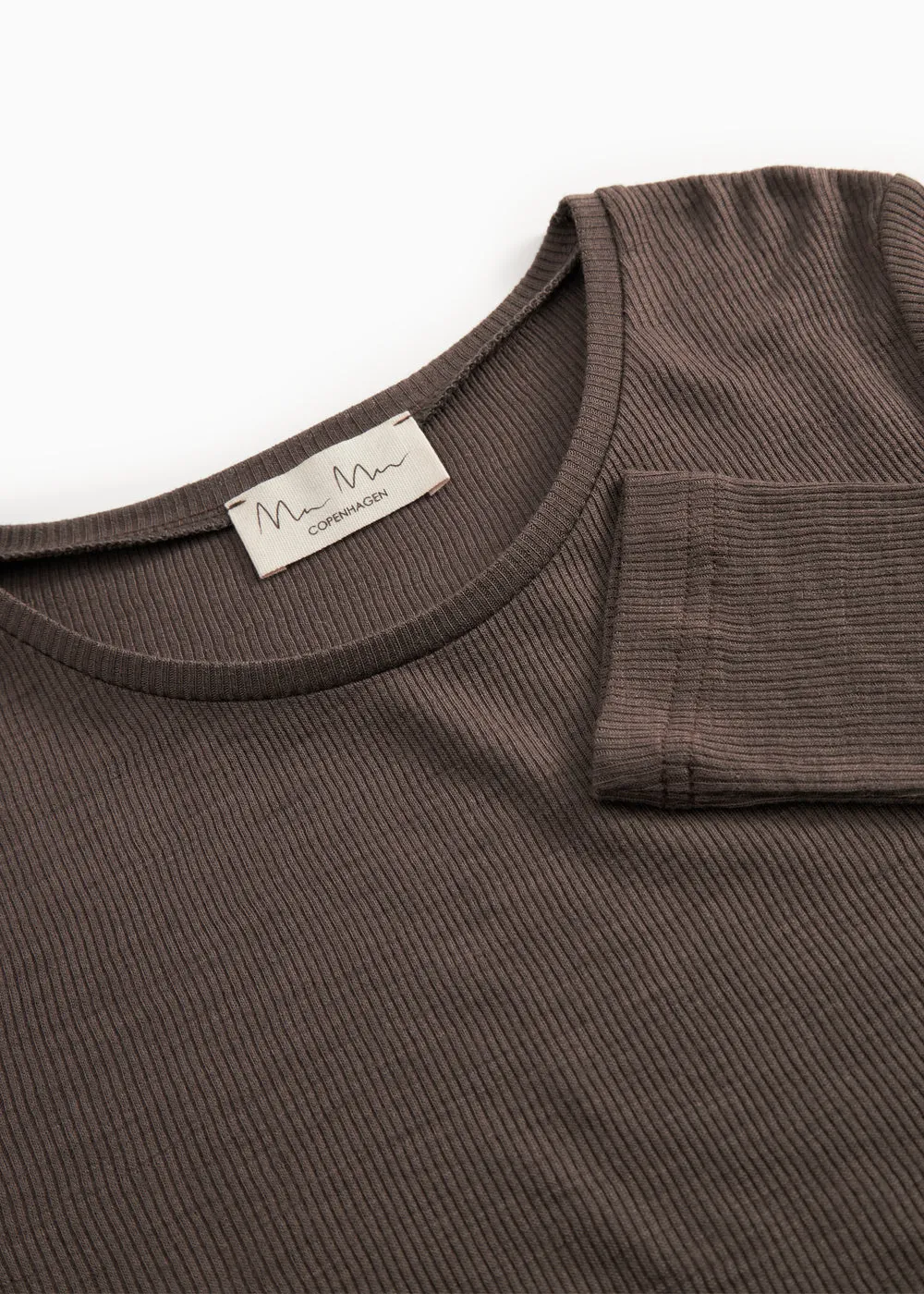 MarMar Copenhagen Tamra W uld rib bluse Terre