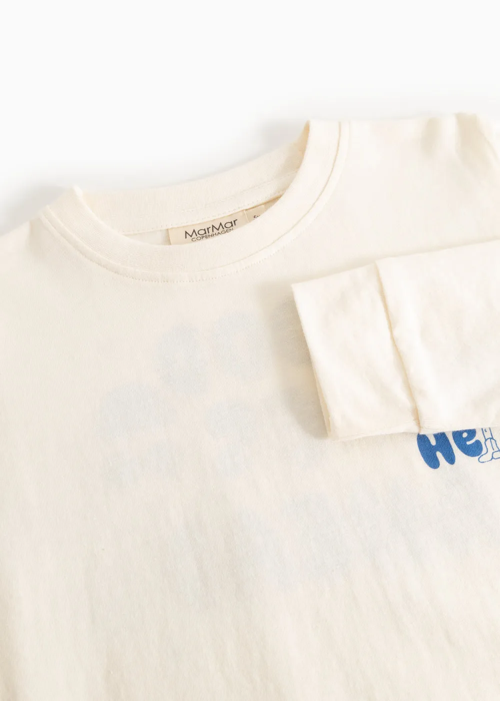 MarMar Ted LS bluse Good Times blå print