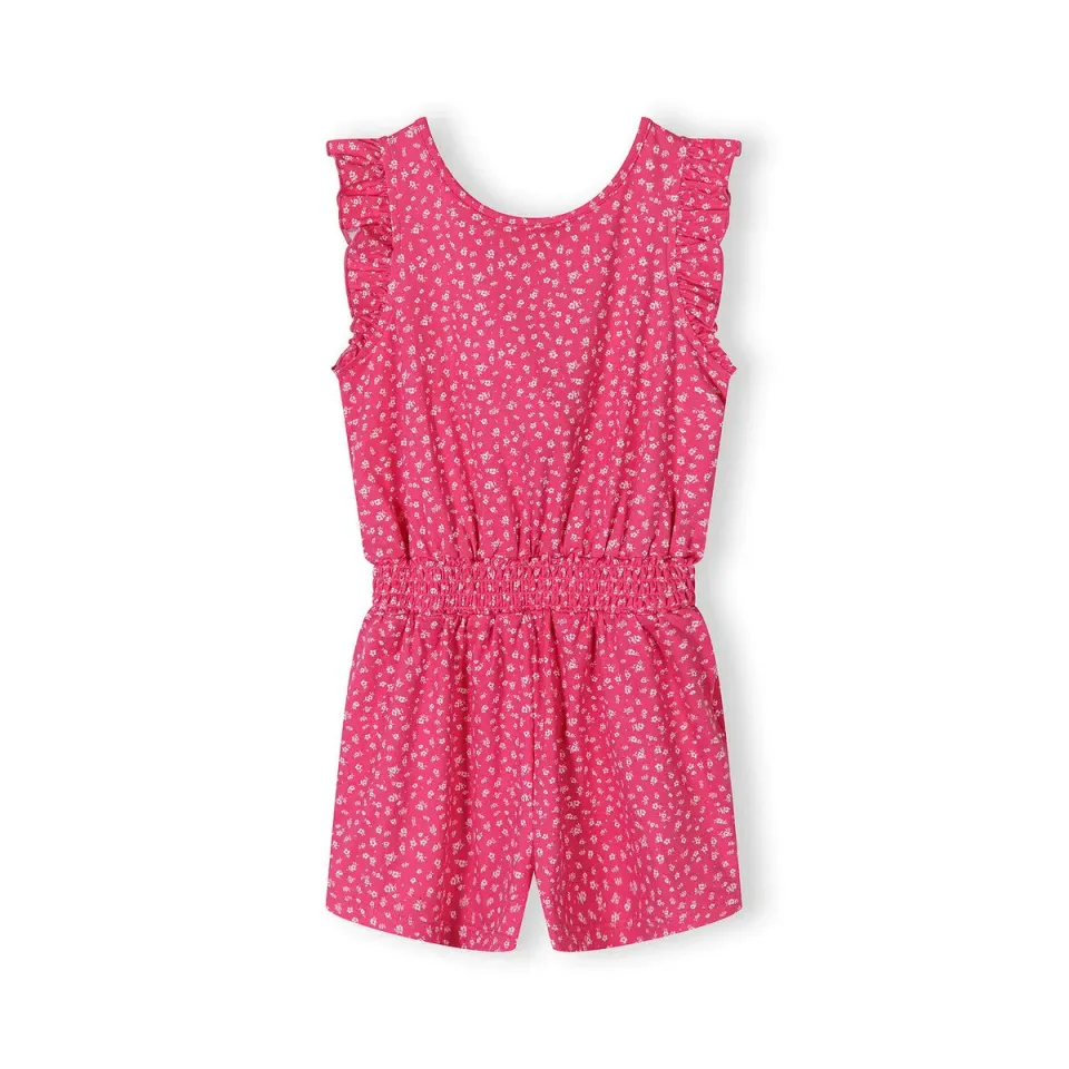 Minoti 44654 playsuit lyserød blomstret
