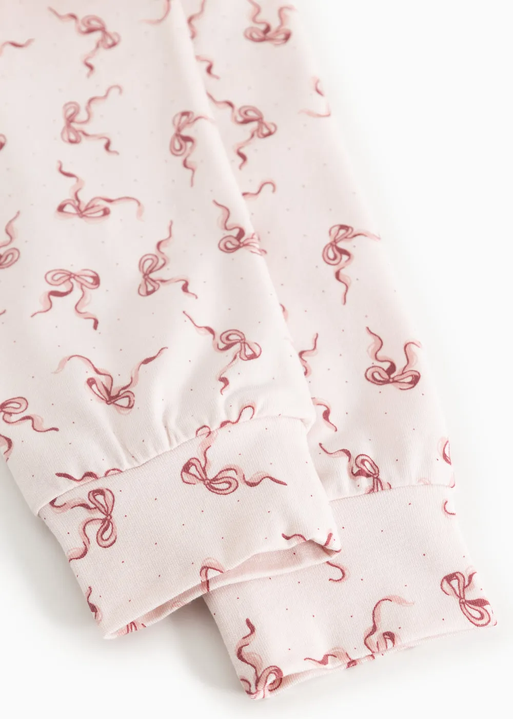 MarMar Sleepwear nattøj sæt Bows sløjfeprint