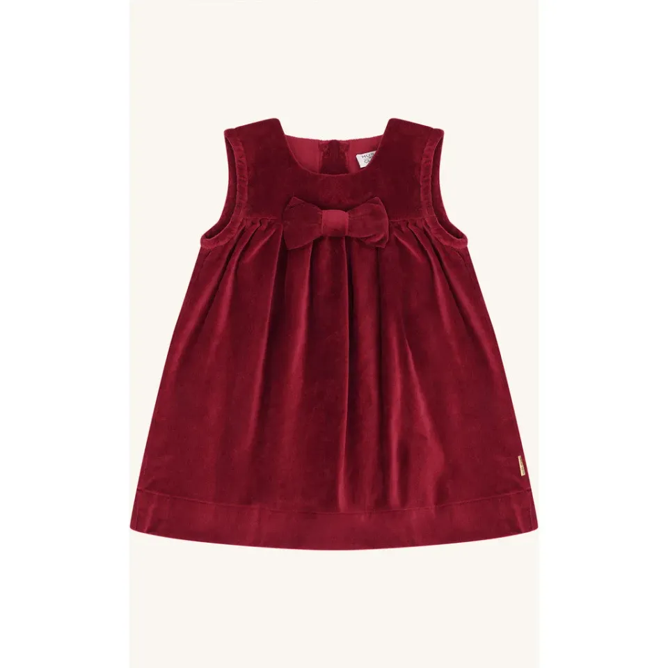 Hust & Claire Karoline Molskin kjole Teaberry bomuld