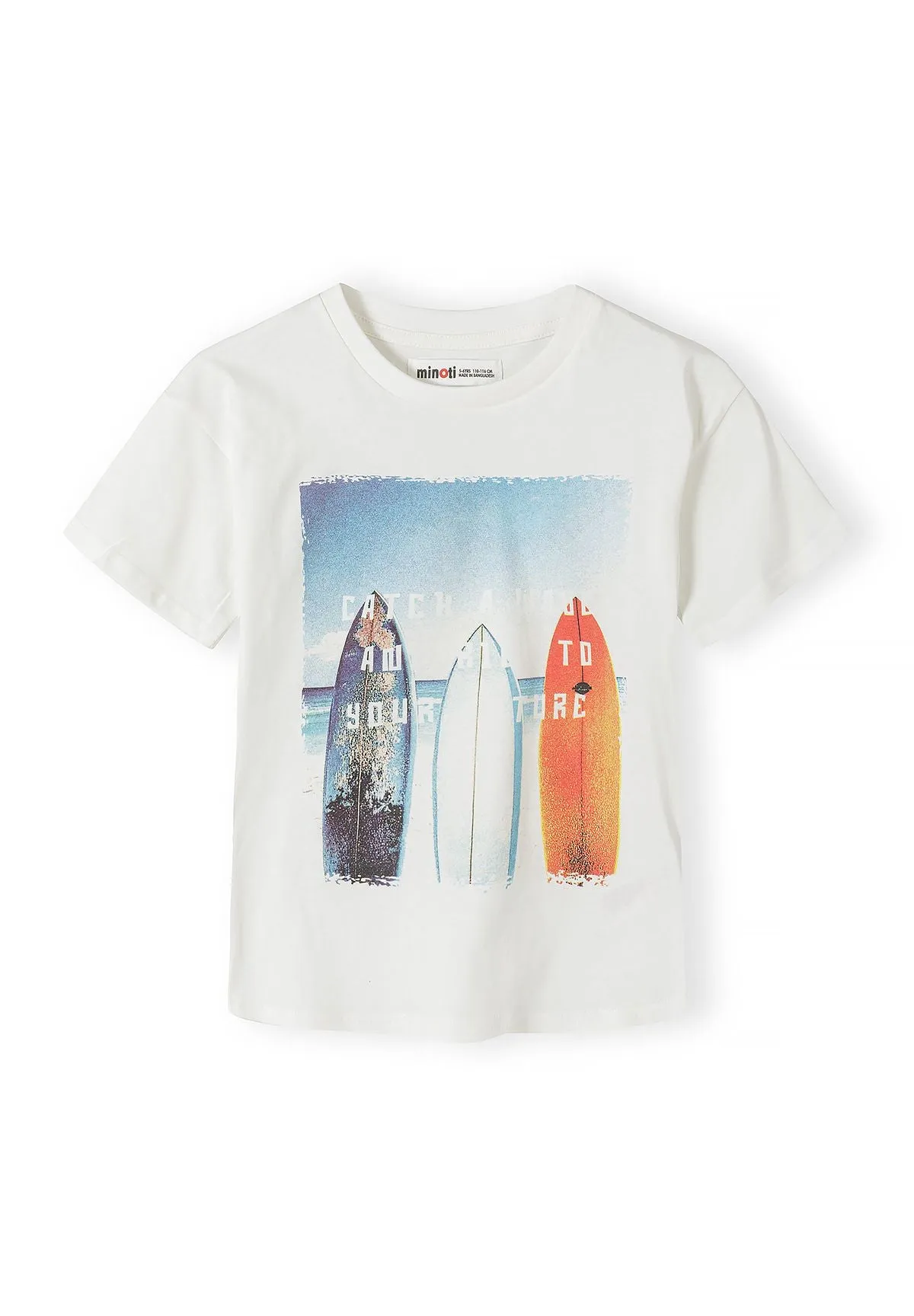 Minoti 44873 drenge t-shirts 5-pak surf bomuld