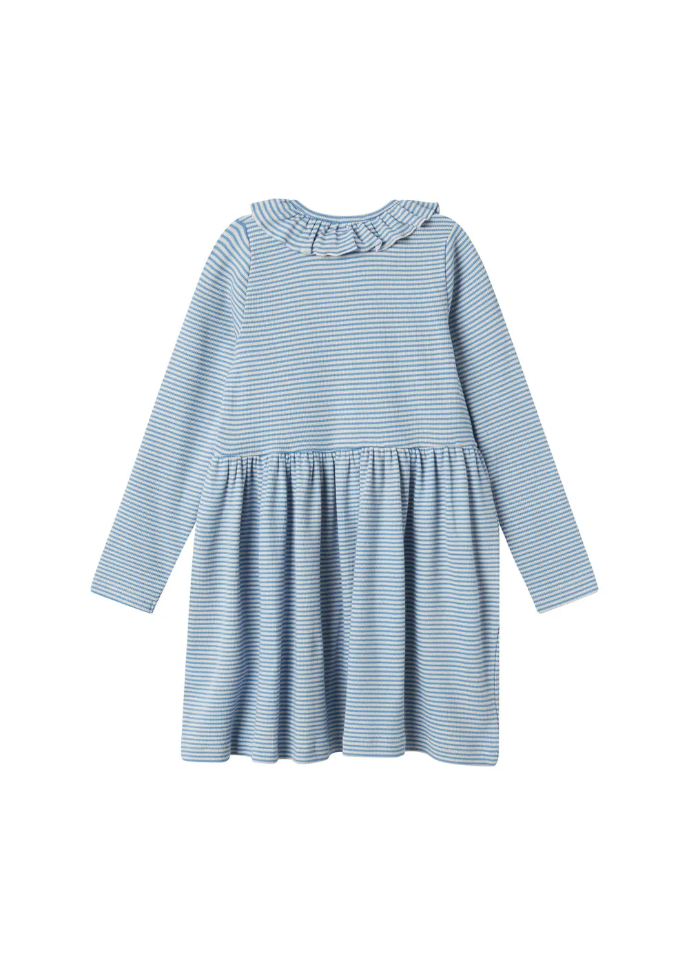 MarMar Dama LS Kjole Blue Stripe strækbar