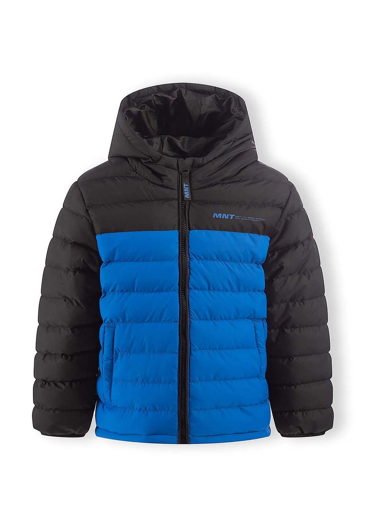 Minoti 45220 steppjakke blå nylon