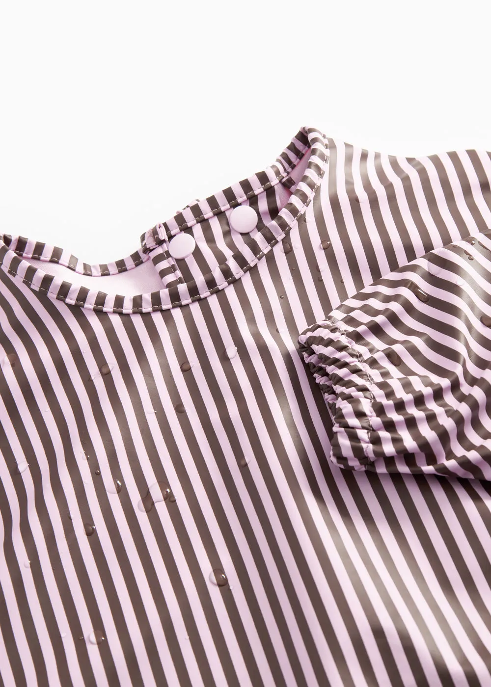 MarMar Arty Apron spiseforklæde Pink Brown Stripes