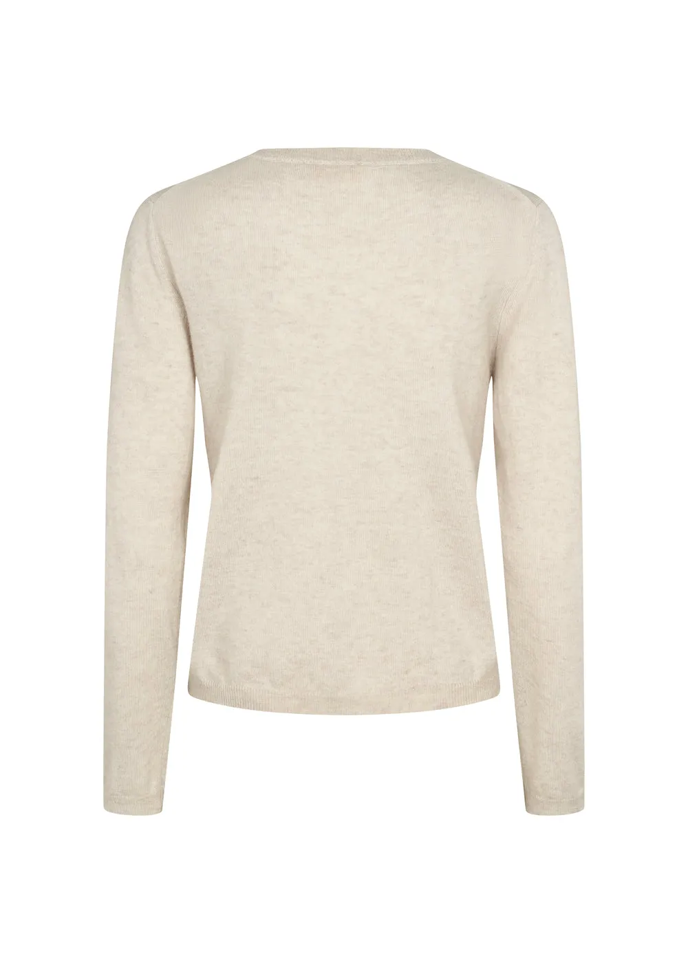MarMar Tano W kashmirbluse Light Beige Mel.
