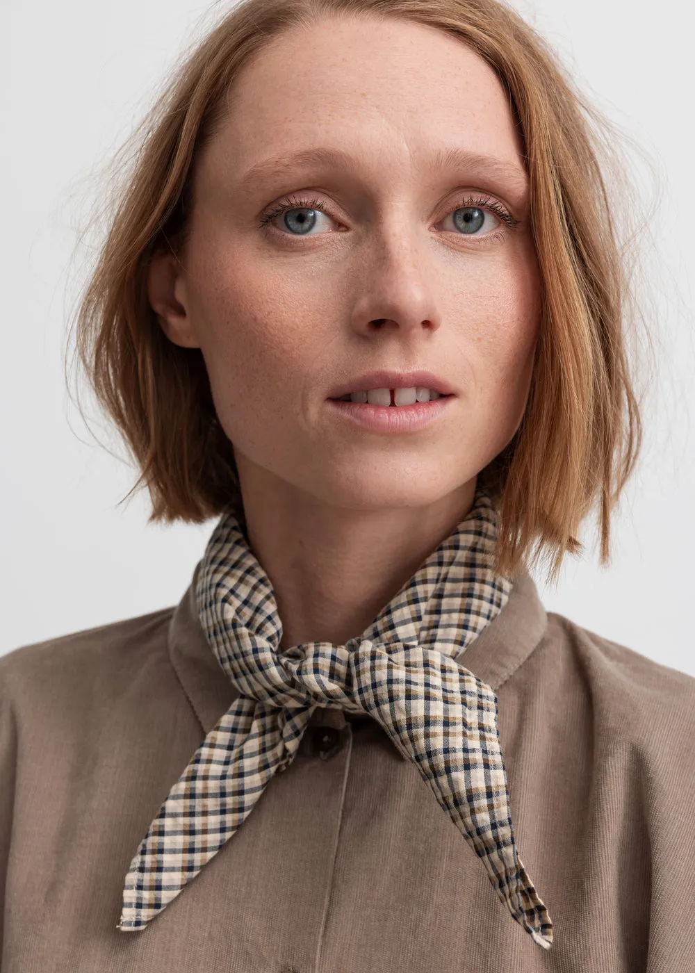 MarMar Airo tørklæde Pilot Navy Check 50x50