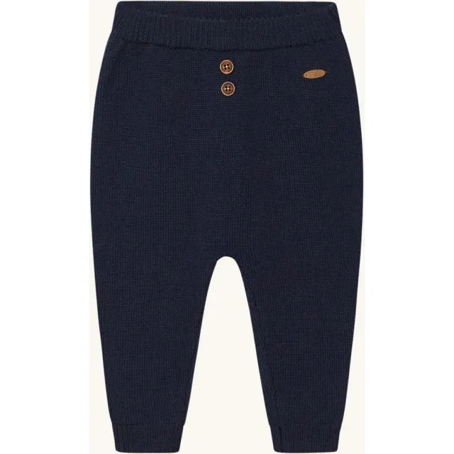 Hust & Claire Guri Wool Knit bukser More Navy merino