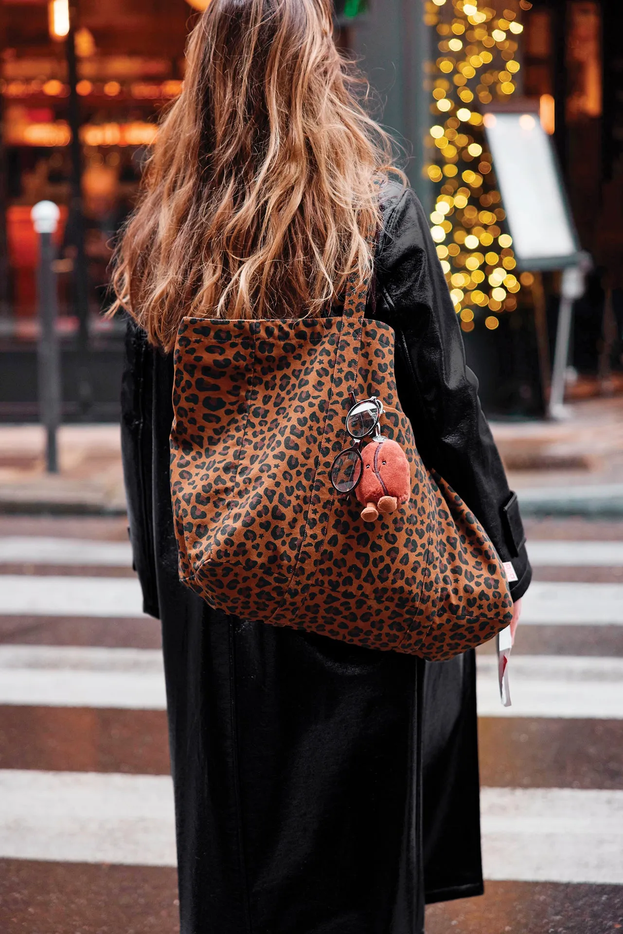 Bonton Leopard mulepose stor leopard bomuld