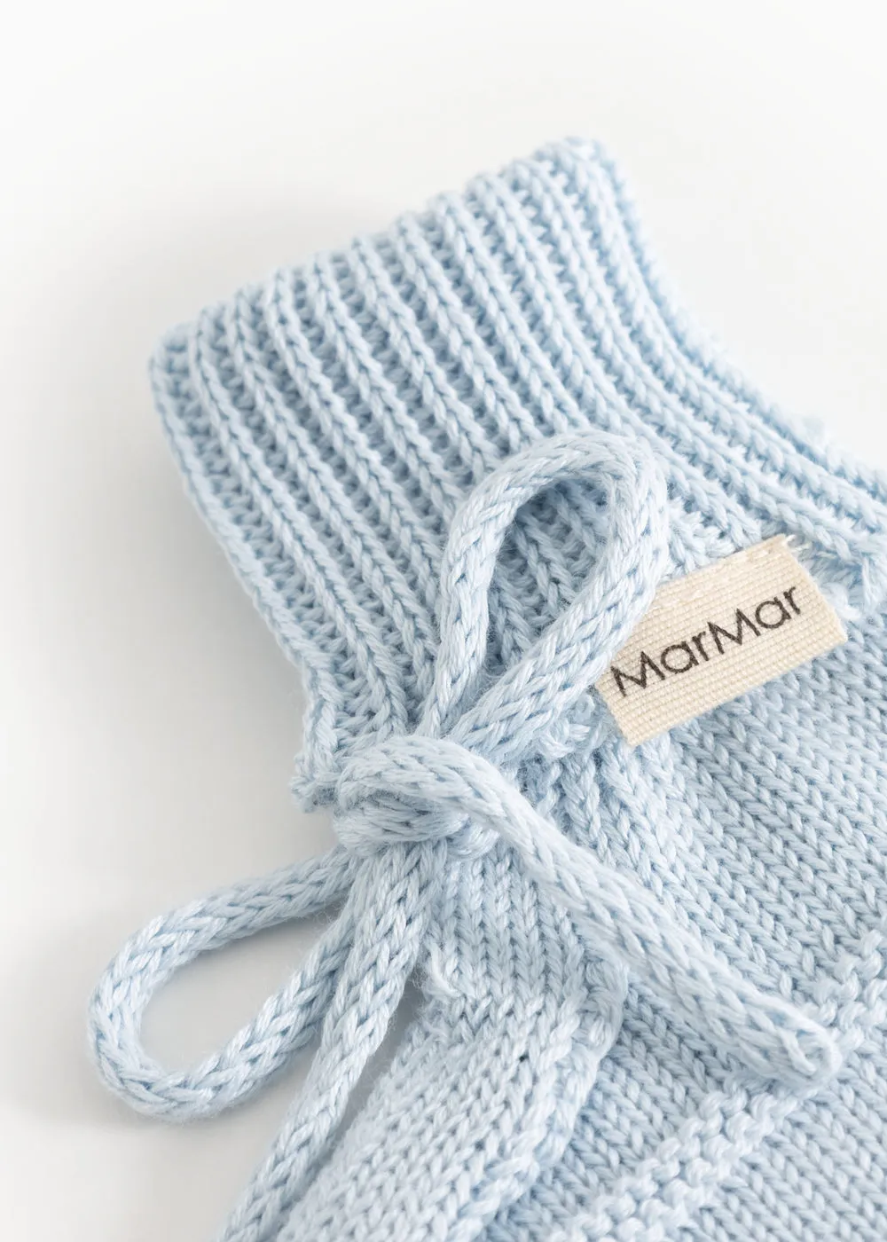 MarMar Abootie strikfutter Cerulean Sky strik