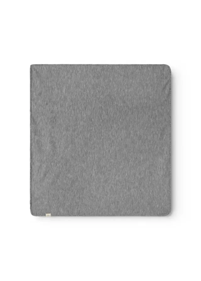 MarMar Alida babytæppe Grey Melange uld 80x80