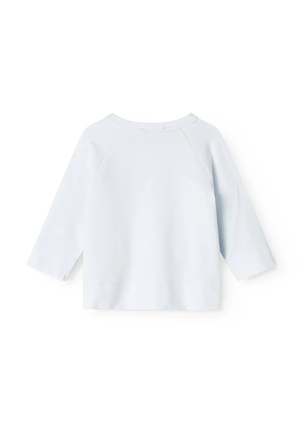 MarMar Tut Wrap LS bluse Light Blue modal nyfødt