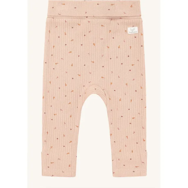 Hust & Claire Luca Letter leggings Rugby Tan økologisk