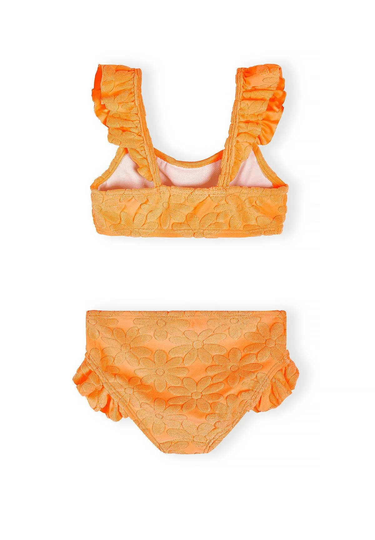 Minoti 44994 bikini til piger 2-pak rosa koral