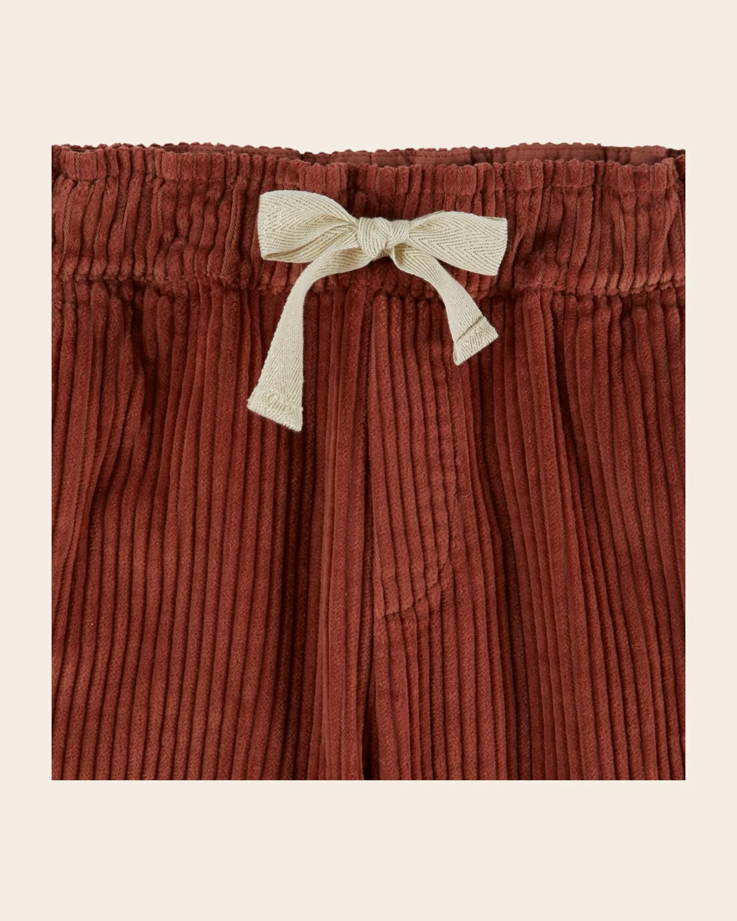 Emile et Ida Acajou joggingbukser brun velour