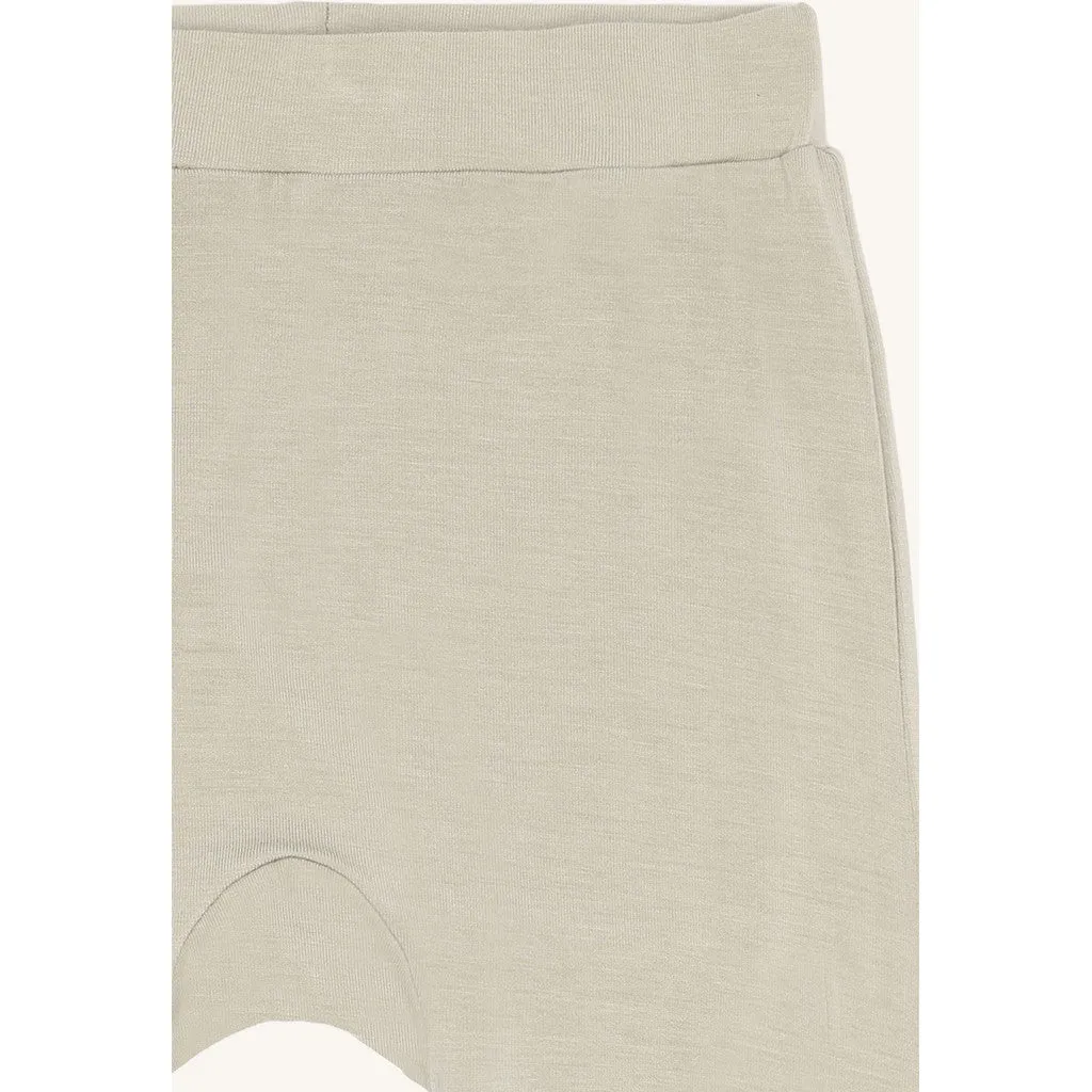 Hust & Claire Gusti Solid joggingbukser Greene Stone bambus