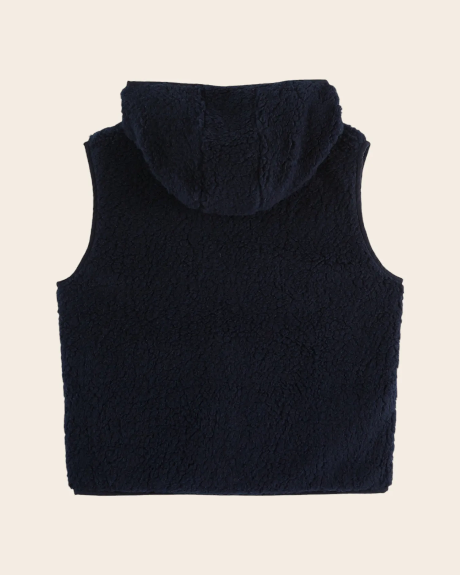 Emile et Ida Eclat vest marine dame hætte teddy