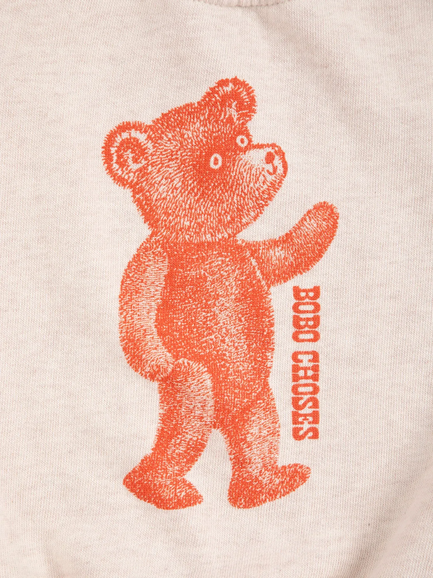 Bobo Choses Softpaw Monster sweatshirt offwhite bomuld