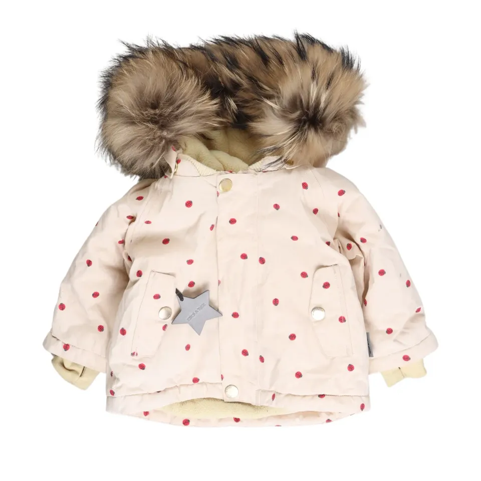 MINI A TURE Matwally vinterjakke Angora cream 9m/74cm vandtæt