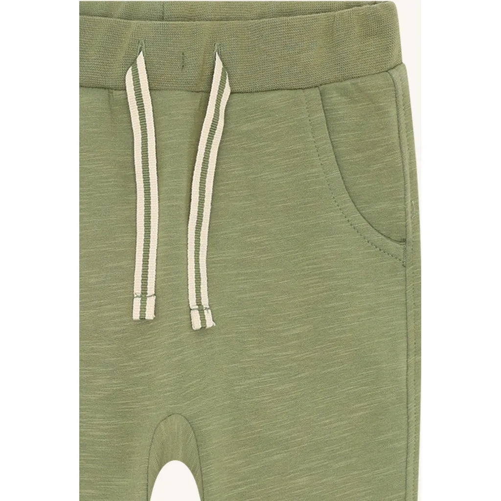 Hust & Claire Georgey Solid joggingbukser Light Green øko
