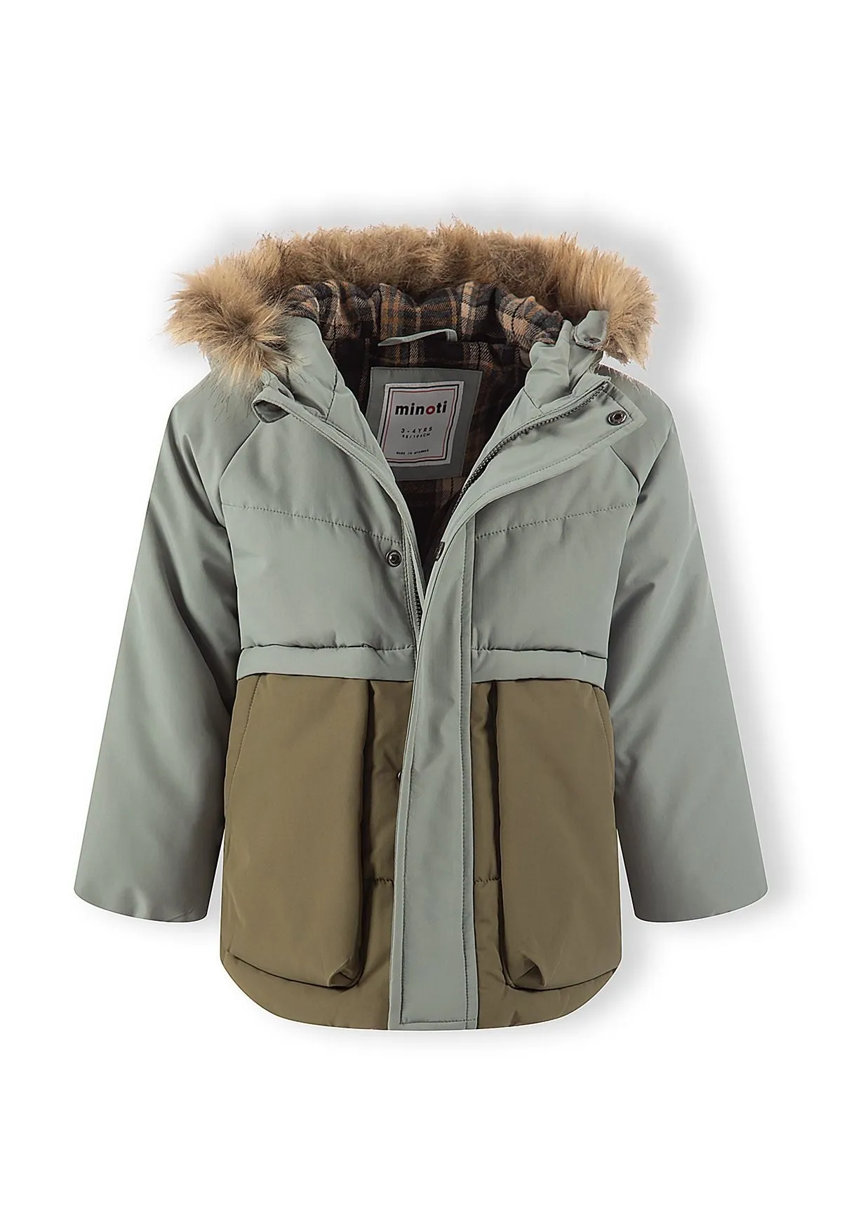Minoti 45260 parka ternet for khaki