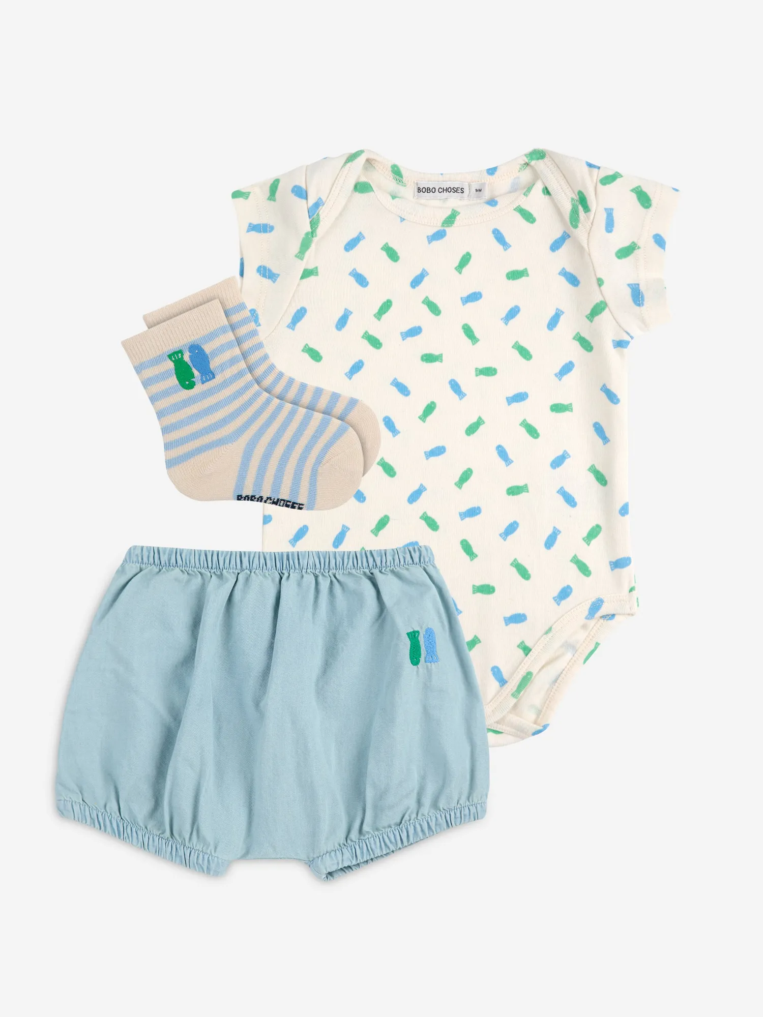 Bobo Choses 125AB104 babytøj 9 mdr SS25 sample