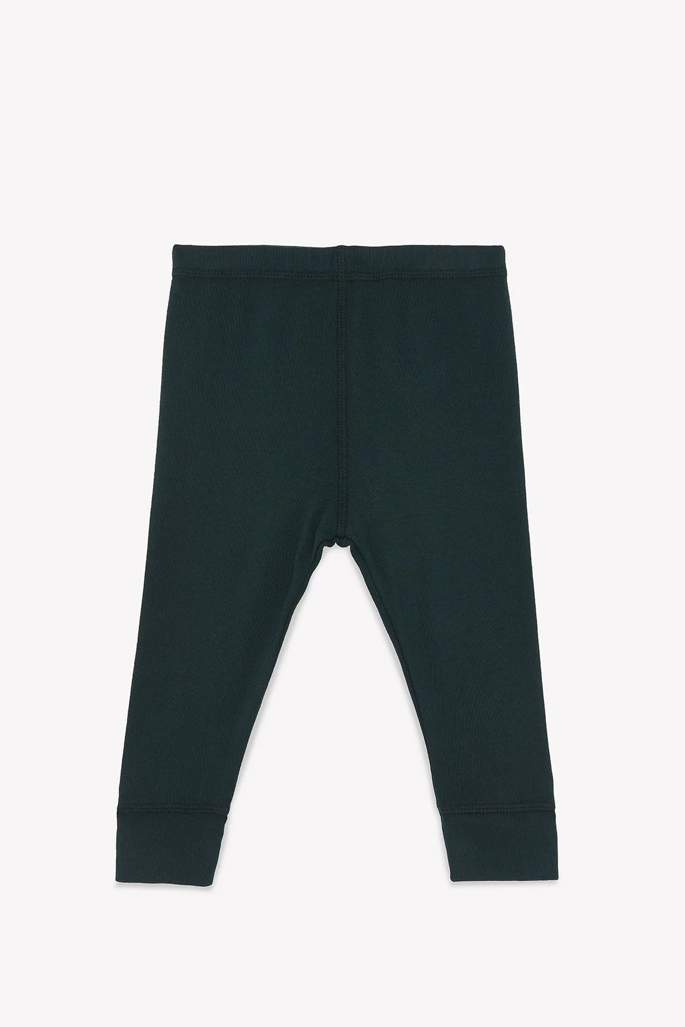 Bonton Tino Black Bird leggings grøn bomuld