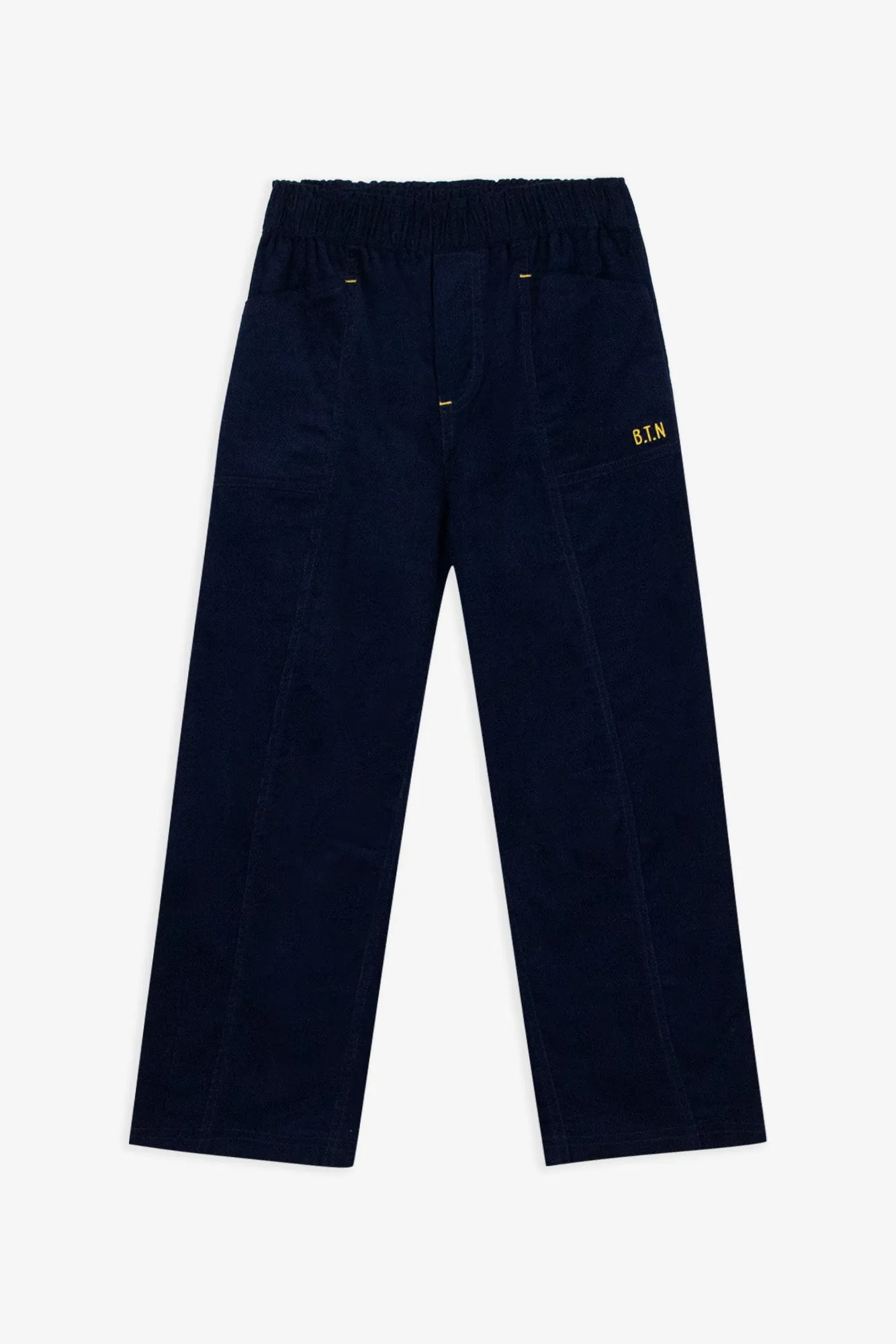 Bonton Patrick Sailor Blue veloursbukser