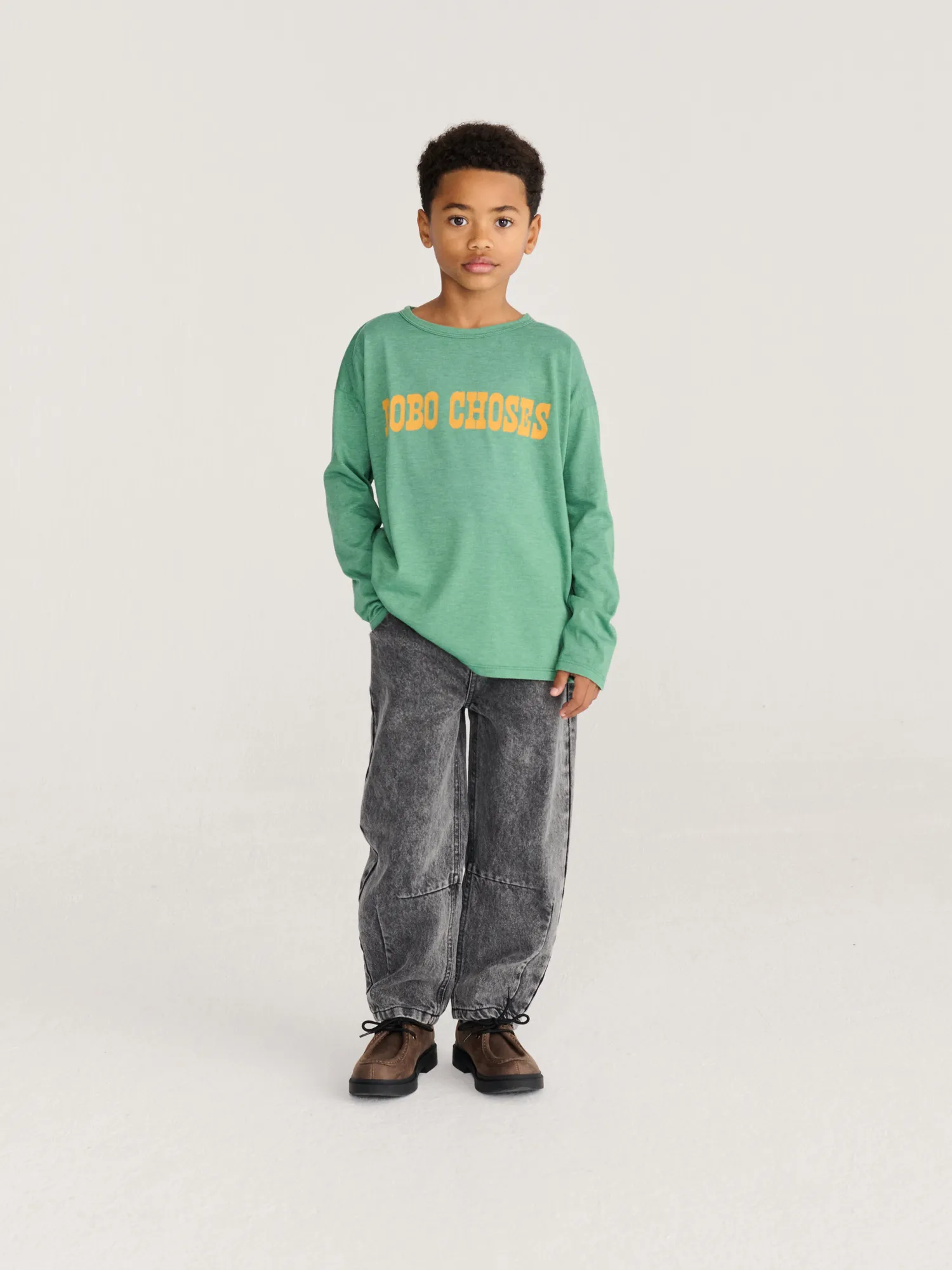 Bobo Choses Pop T-shirt lysegrøn 2-3Y genbrug