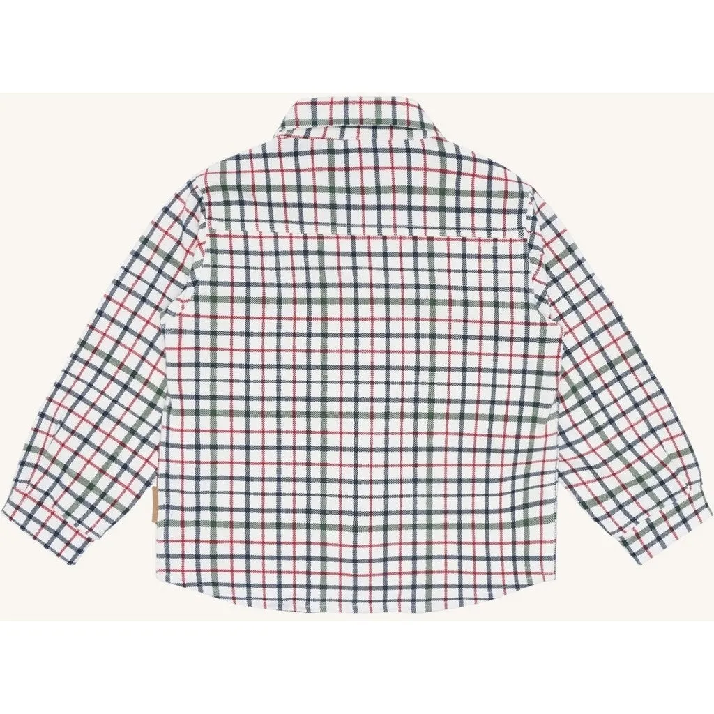 Hust & Claire Ravn Christmas bluse Sugar økologisk