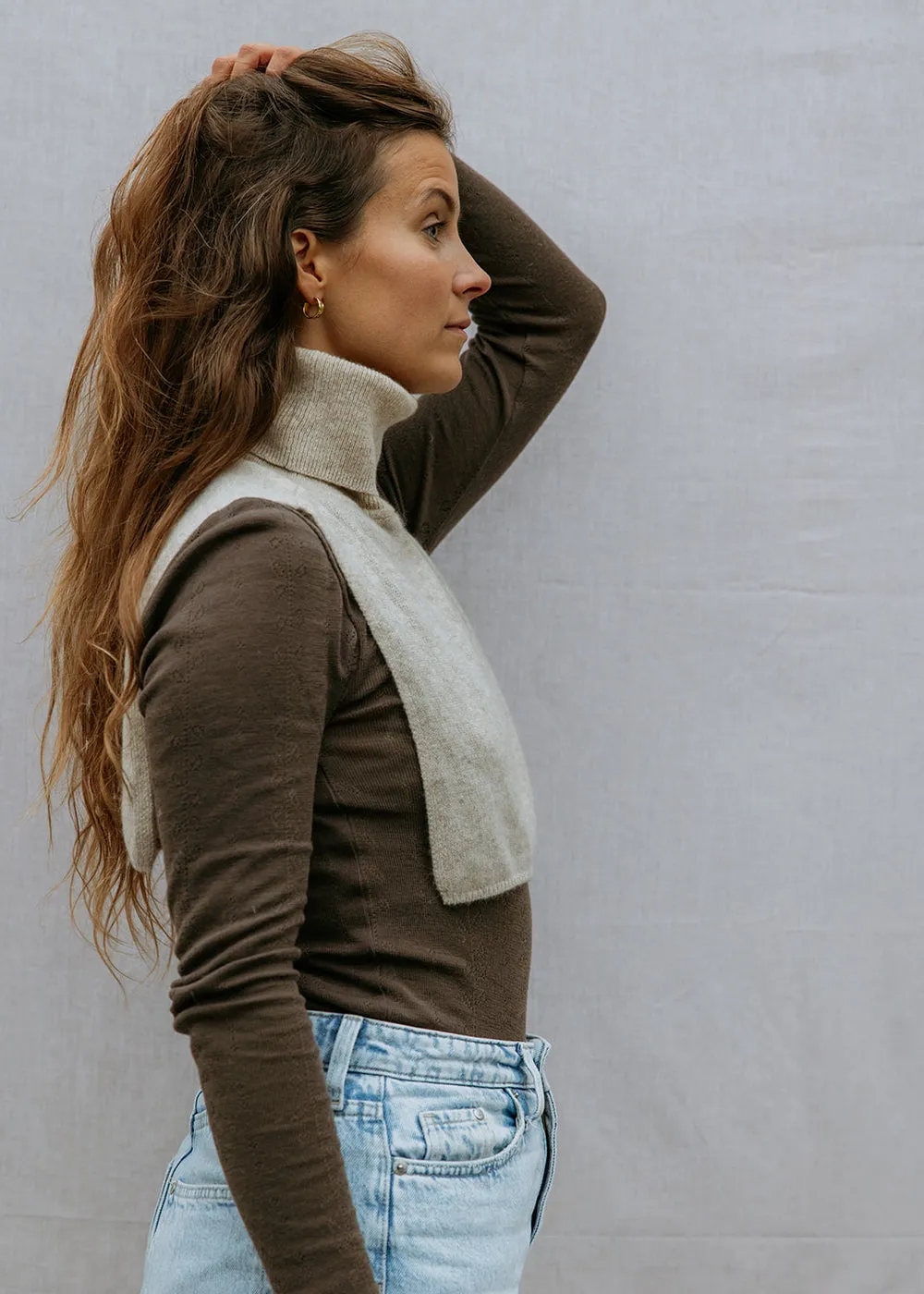 MarMar Copenhagen Tamra W uld rib bluse Terre