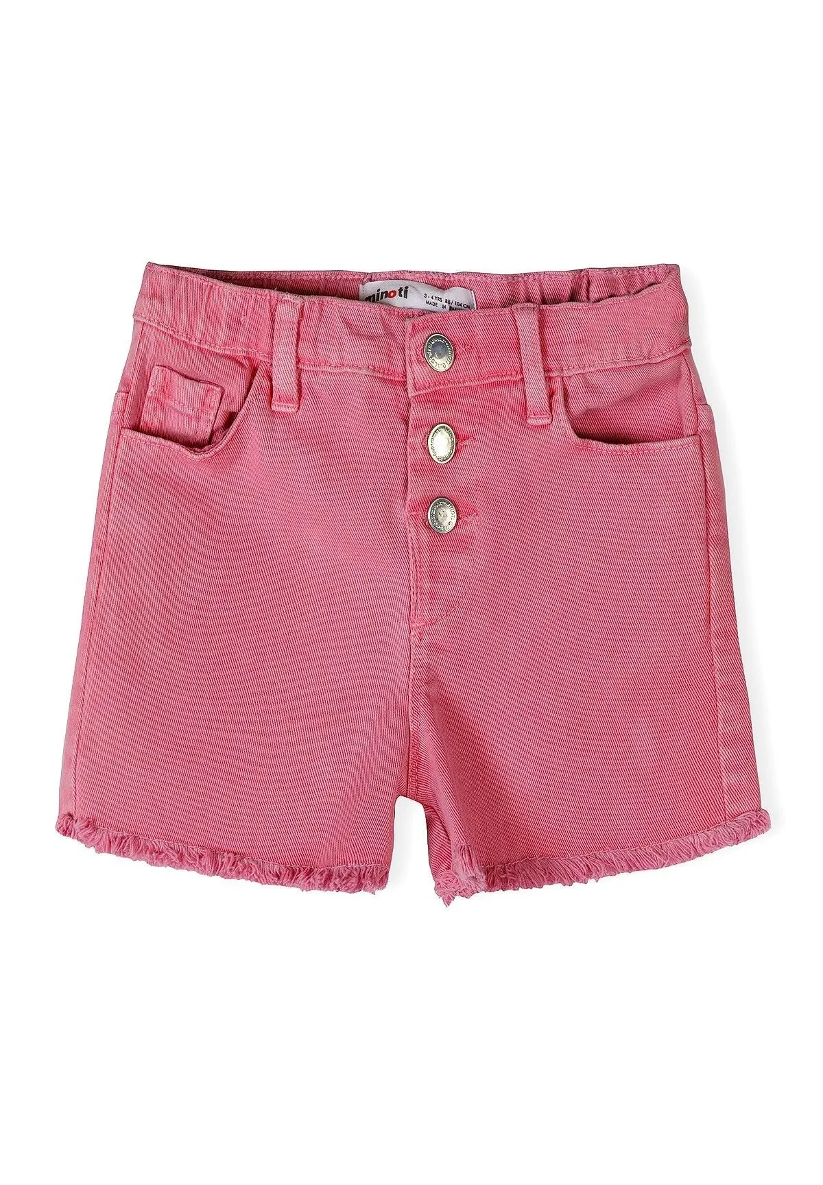 Minoti 44684 shorts rosa twill til piger