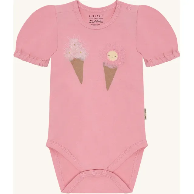 Hust & Claire Britt Ice Cream body Shell bomuld
