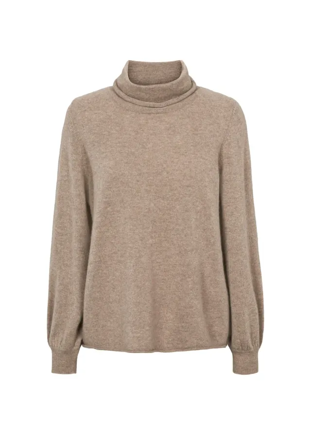 MarMar Tadin W Kashmir bluse Linseed Mel.