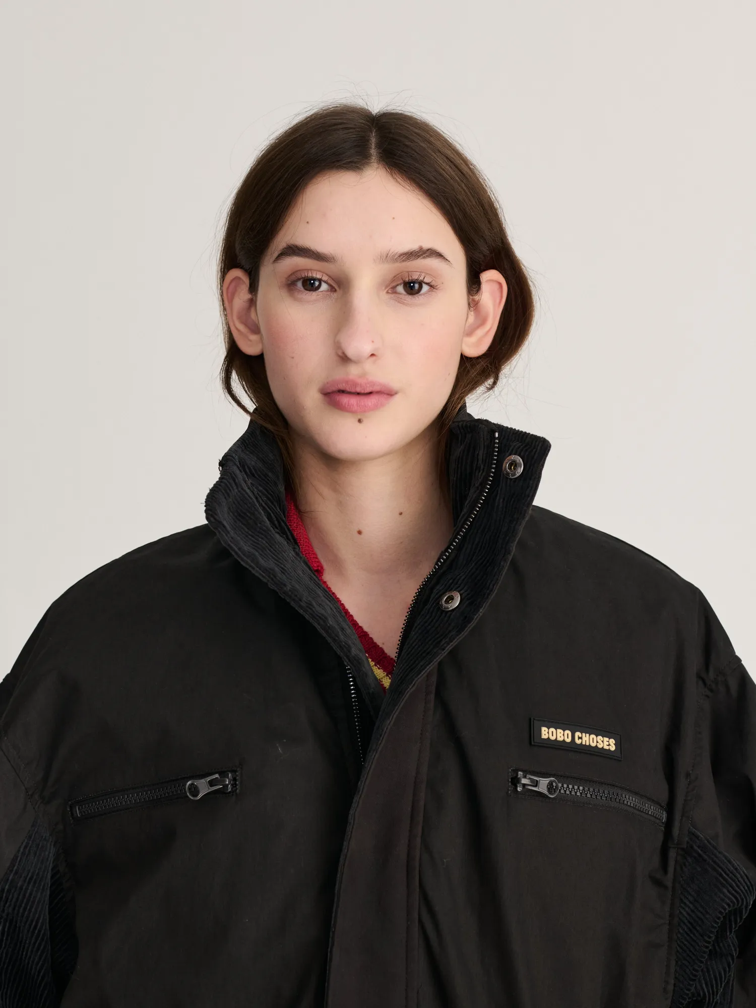 Bobo Choses All About Monsters parka S voksbomuld