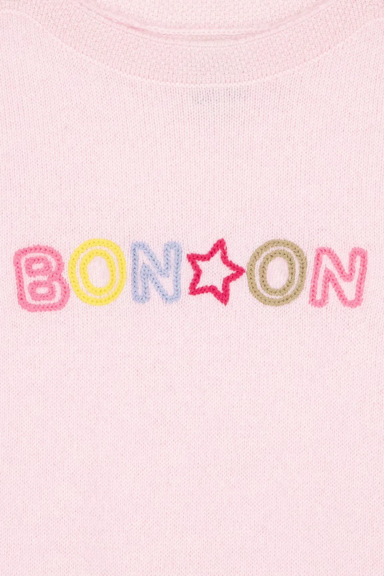 Bonton Cachcombi Rose Baby Cachemire heldragt