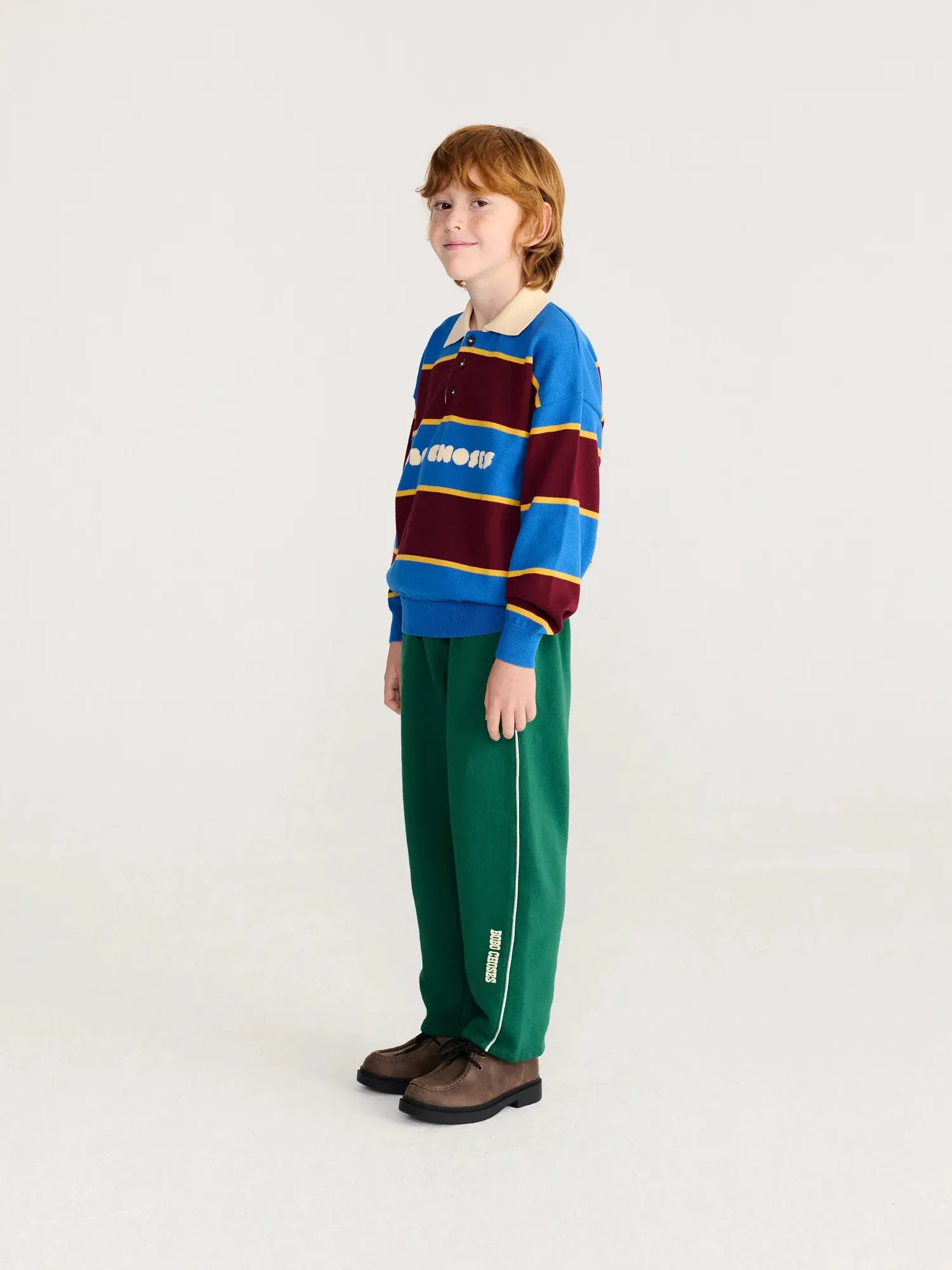 Bobo Choses All About Monsters joggingbukser 2-3Y mørkegrøn