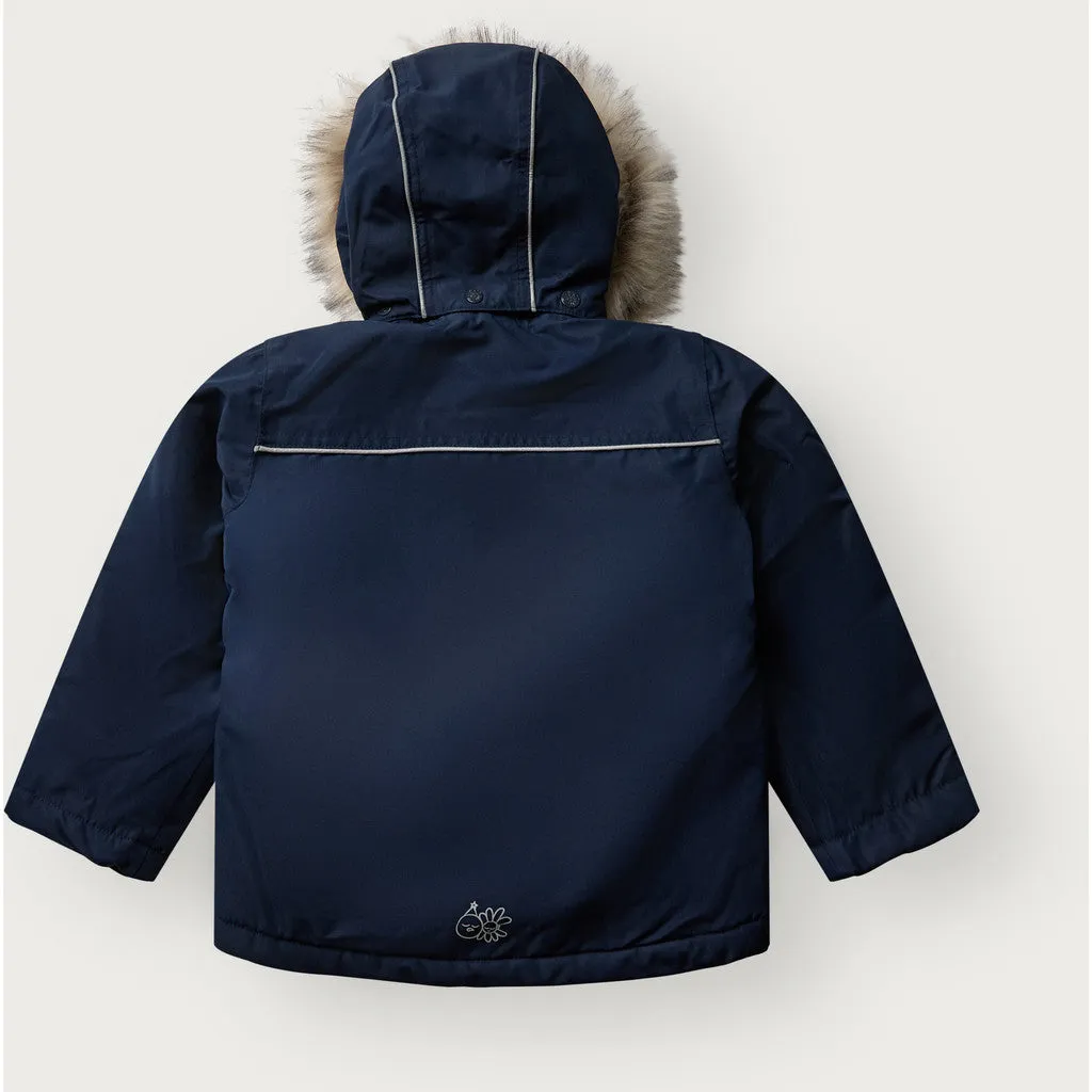 Hust & Claire HCObi Solid vinterjakke More Navy vandtæt