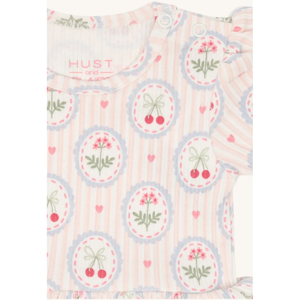 Hust & Claire HCKristi Frame kjole Ivory baby