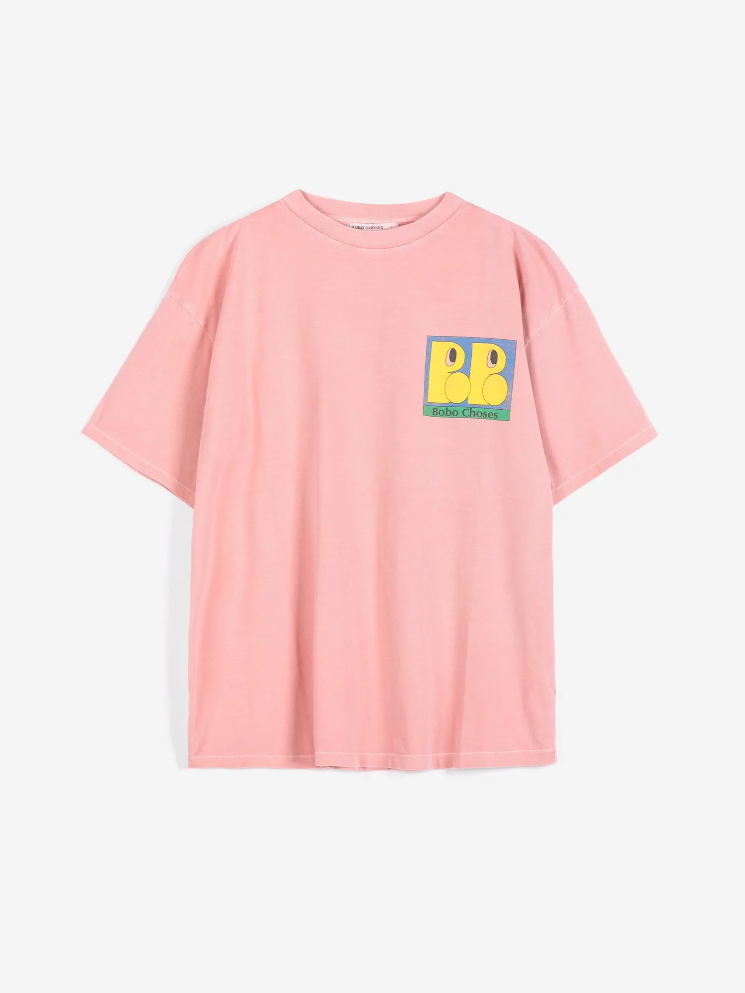 Bobo Choses All About Monsters oversize T-shirt lyserød XS