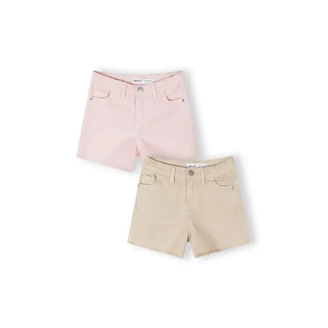 Minoti 44924 shorts rosa 2-pak til piger