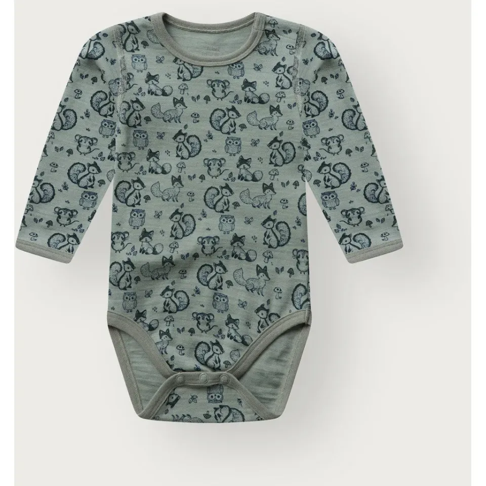 Hust & Claire HCBo Woodland body Slate Green merinould