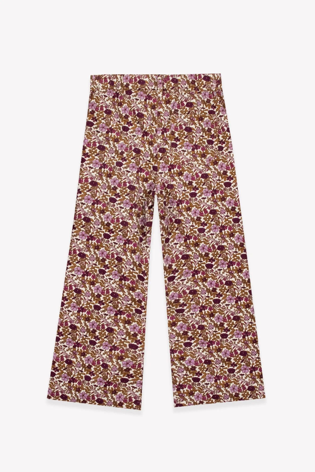 Bonton Paradisco Flower Velours bukser blomstret