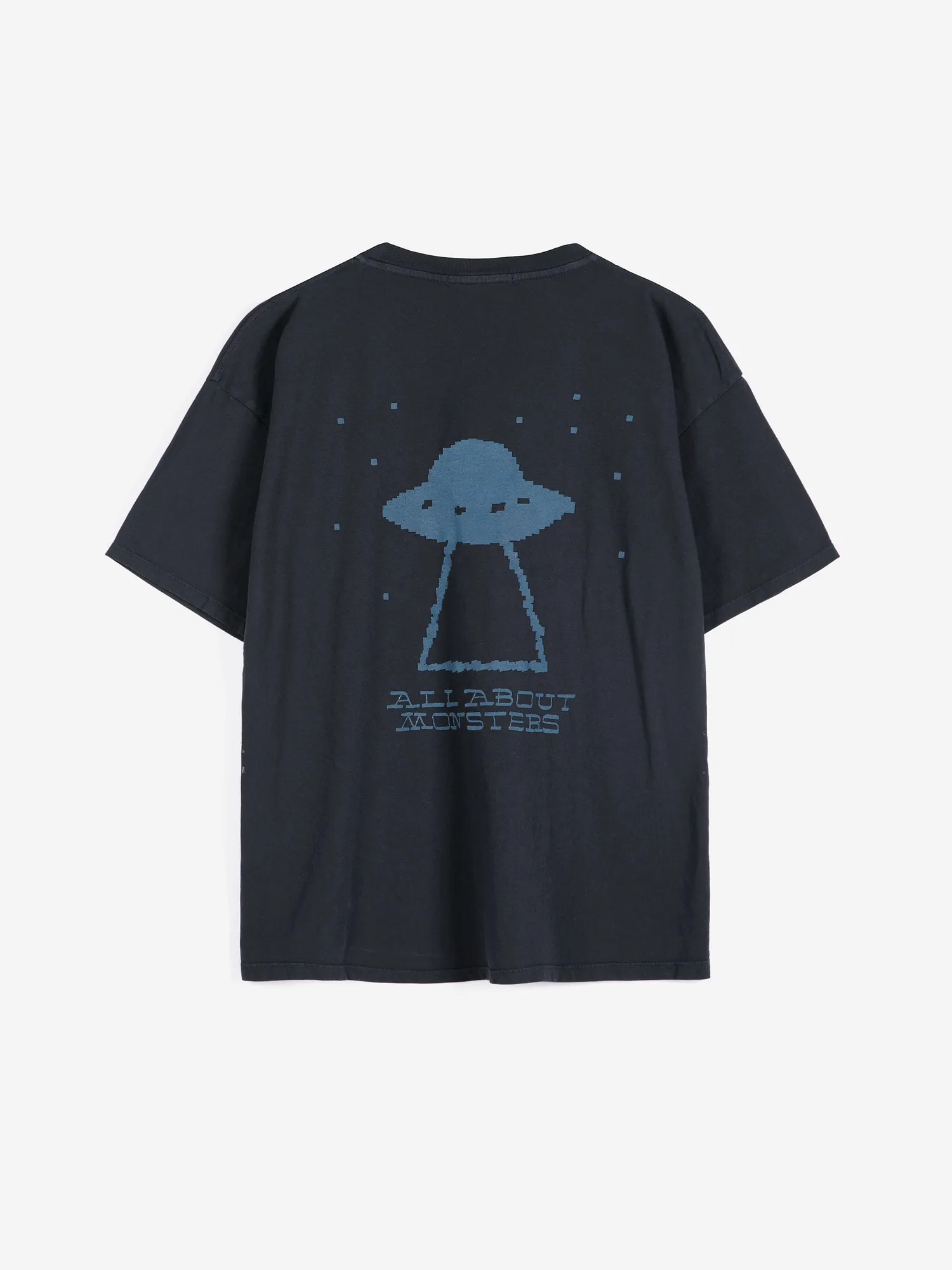 Bobo Choses Pixel Abduction oversize T-shirt midnatsblå