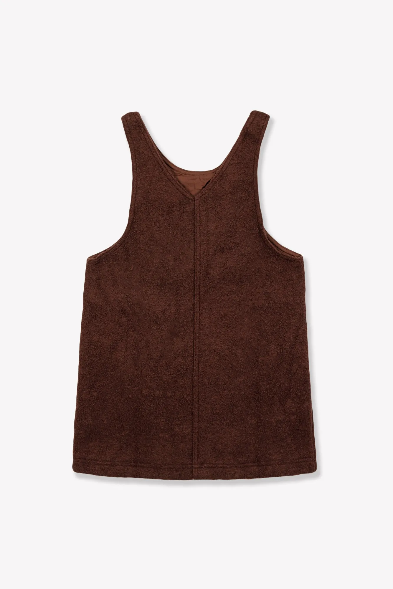 Bonton Nolita kjole uld 2-14År brun boucle