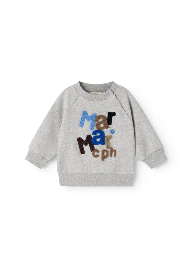 MarMar Theos B bluse Muddy Logo sweat til baby