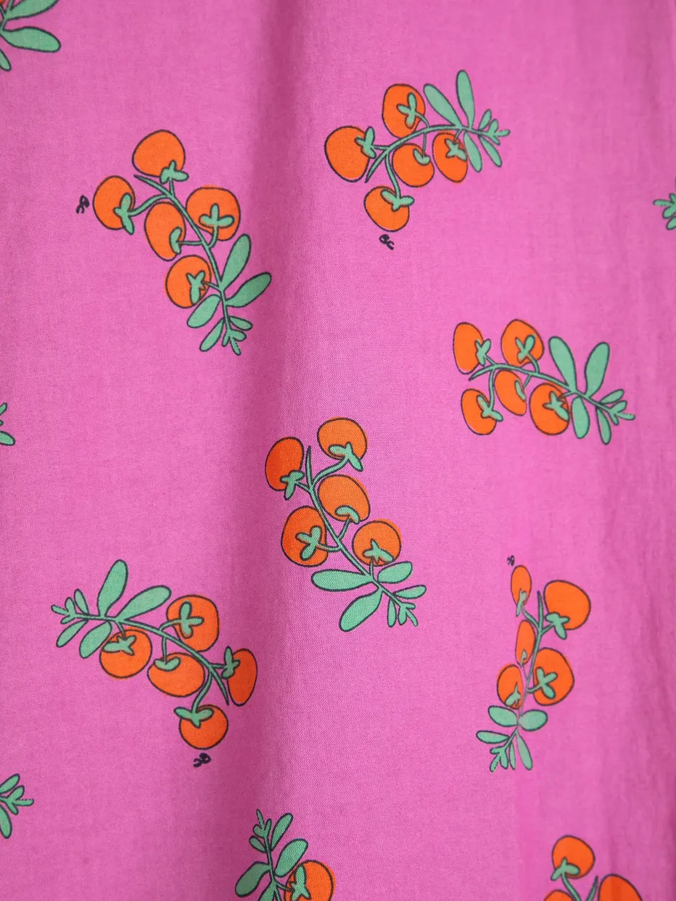 Bobo Choses Juicy Tomatoes kjole big collar XS
